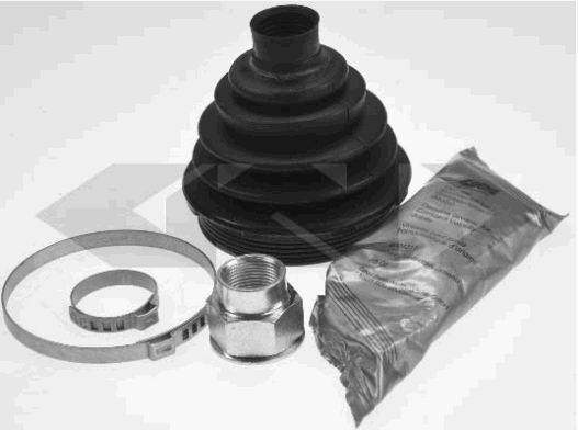 Achsmanschetten-Satz radseitig 