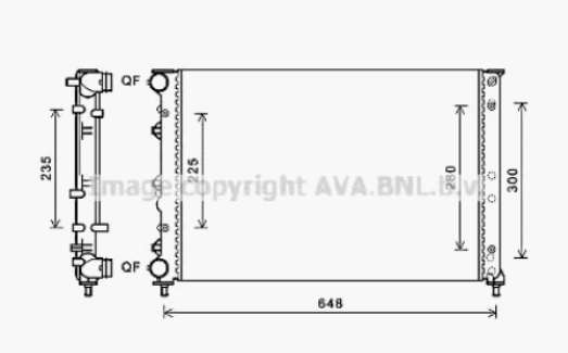Motorkühler 50502127 