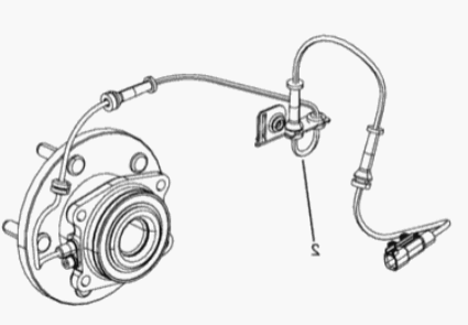 ABS-Sensor hinten rechts 