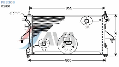 Motorkühler 1340359080 