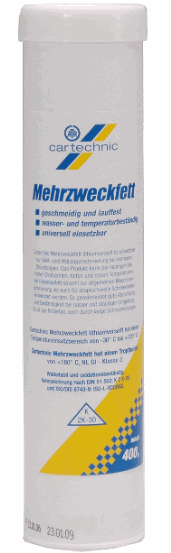 Mehrzweckfett Cartechnik K2K-30  400g Kartusche 