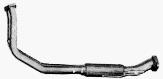 Hosenrohr mit Flexrohr 46427006 