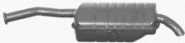 Nachschalldämpfer/Endschalldämpfer 60610577 