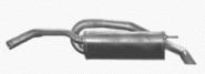 Endschalldämpfer/Nachschalldämpfer 46830118 