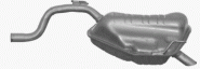 Endschalldämpfer 46452374 