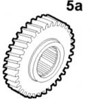 Zahnrad, Getriebezahnrad 5. Gang 35/39 Zähne 