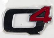 Emblem, Modellzeichen, Logo, Schriftzug  hinten 