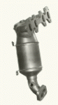 Katalysator mit Abgaskrümmer 51799774 