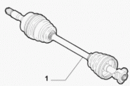 Antriebswelle rechts  AUSTAUSCH 