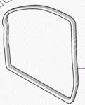 Profilgummi Vordertür rechts 52062219 