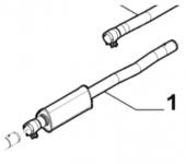 Vorschalldämpfer 