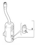 Waschwasserbehälter, Wasserkasten 52031764 