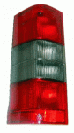 Rückleuchte, Heckleuchte Rücklicht links mit Lampenträger 1326359080 