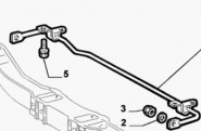 Querstabilisator hinten 