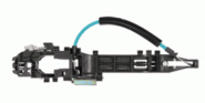 Türgriff, Öffnungsmechanismus links 