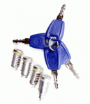 Schloßsatz, Schließzylinder mit Schlüsseln 