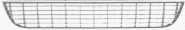 Gitter für Stoßstange vorn silbergrau 