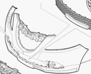 Stoßstange vorn lackierbar *OE-Ersatzteil* 