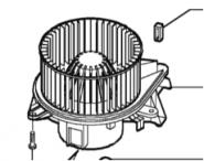 Heizungsgebläse Gebläsemotor Innenraumgebläse Lüftermotor 