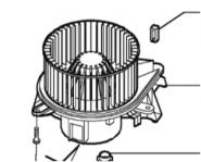 Heizungsgebläse Gebläsemotor Innenraumgebläse Lüftermotor 