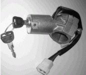 Zündschloß / Lenkradschloß incl. Schlüssel 